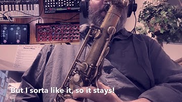 Stay Awake | Behringer Neutron, Roland SE-02, Arturia MicroFreak | Akai EWI, iPad, AUM