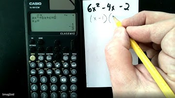 Factor Polynomials Casio CLASSWIZ fx 991 CW Part 2