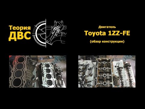 Теория ДВС: Двигатель Toyota 1ZZ-FE (обзор конструкции)