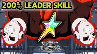 200% LEADER SKILL! 100% eza str jiren level 10 links! Dragon Ball Z Dokkan Battle