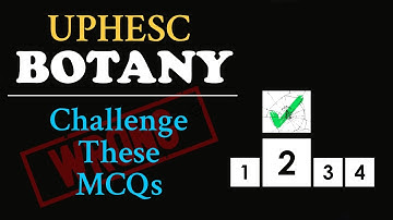 UPHESC BOTANY Advt. 51 | Challenge Answer Key | Dr. Vinay Kumar Singh