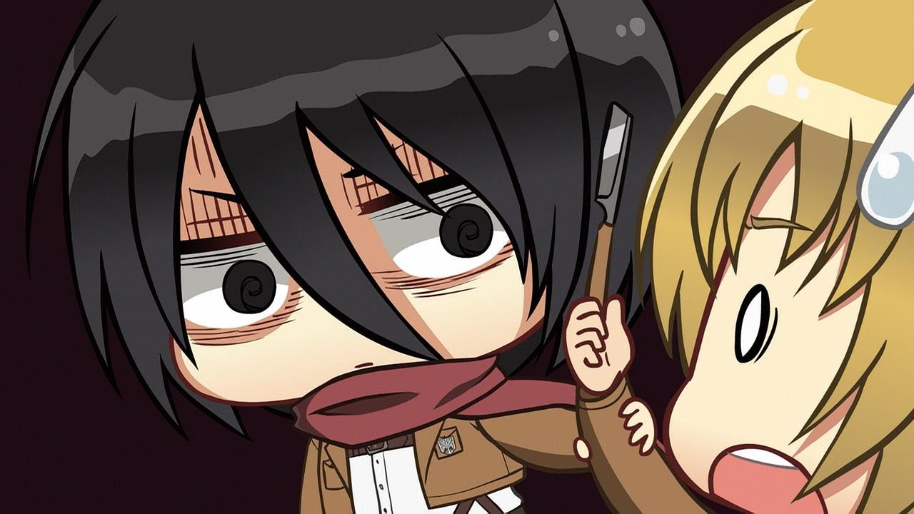ATTACK ON TITANS Mikasa's Scary Moments - YouTube.