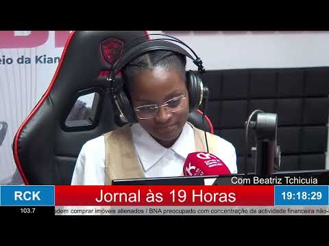 Jornal às 19 Horas - 103.7 FM Rádio Correio da Kianda - 25/08/2025