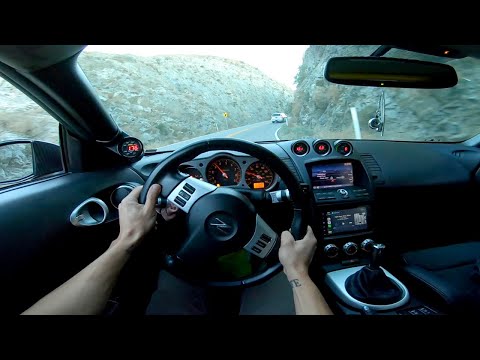 350Z SINGLE TURBO SOUNDS THROUGH THE CANYONS!