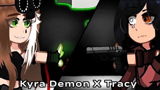Kyra demon VS @Tracy (FAKE COLLAB) // ft: @Tracy // animation test #fyp