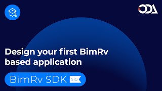 How to design your first BimRv based application