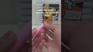 DIY TEXTURE TOOL! #shorts #cute #craft #clay #texture #tool