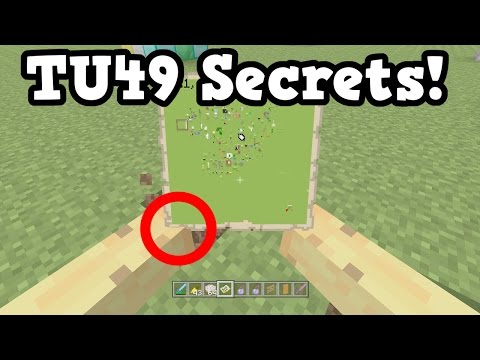 Minecraft Xbox One / PS4 - TU49 SECRET FEATURES