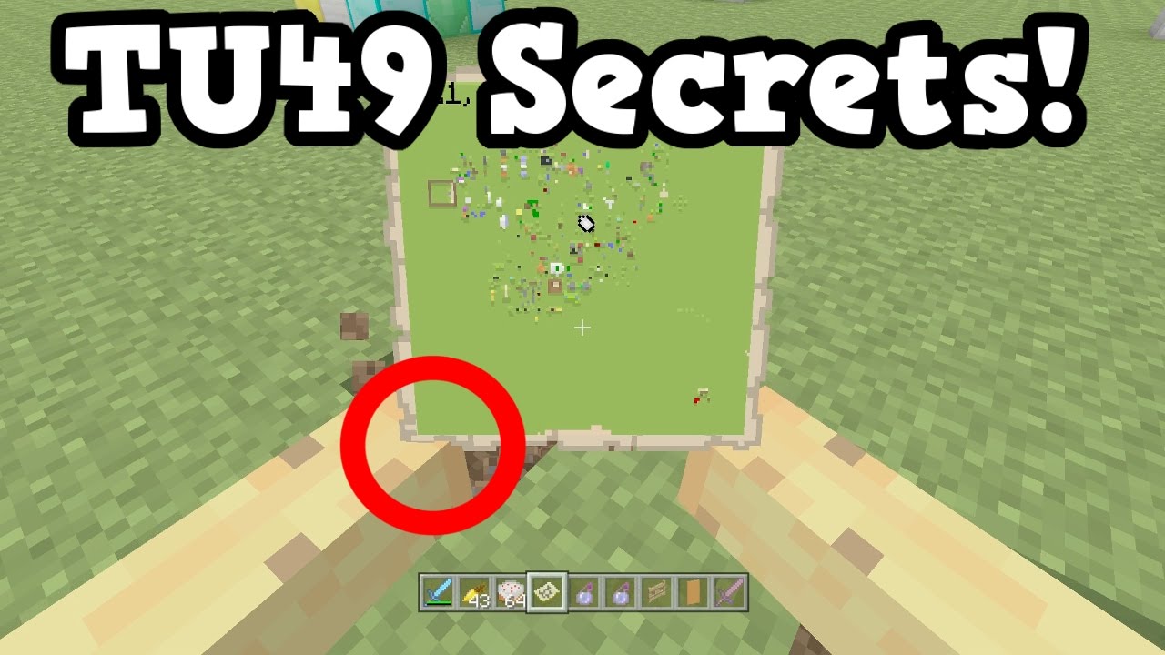Minecraft Xbox One / PS4 - TU49 SECRET FEATURES