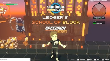 The Sandbox Alpha Season 3 ALL QUEST SPEEDRUN - LEDGER