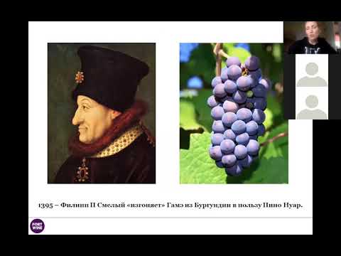 Онлайн-лекция "Виноделие Бургундии" часть 1
