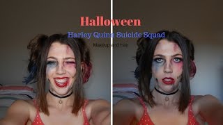 Harley Quinn Halloween Tutorial // Natasha Rose