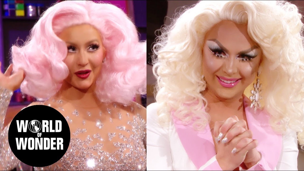 Christina Aguilera surprises Farrah Moan : r/rupaulsdragrace