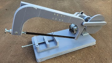 Homemade a  Power Hacksaw from PVC