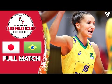 Japan 🆚 Brazil - Full Match | Women’s Volleyball World Cup 2019