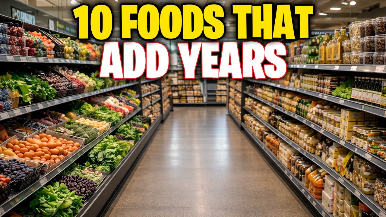 Buy These 10 Foods If You Want to Live Longer - YouTube