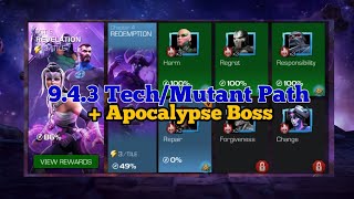 Act 9 Chapter 4 Guide | 9.4.3 Tech-Mutant Path MCoC + Apocalypse Boss