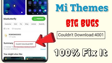 Mi Themes Big Bugs Couldn