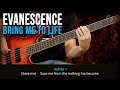 Vídeo Evanescence - Bring Me To Life (como tocar - aula de contra-baixo)