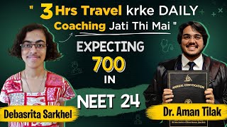 1 Yr Plan for 700+ in NEET 2025! She travelled 3 Hrs to Coaching Daily & Expecting 700 in NEET 2024