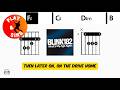 Blink 182 - What's My Age Again | Scrolling Guitar Chords &amp; Lyrics