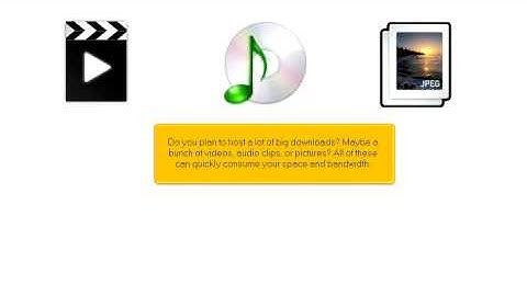 Hostsary.com Video Tutorial  - How much disk space and bandwidth do I need for me website?