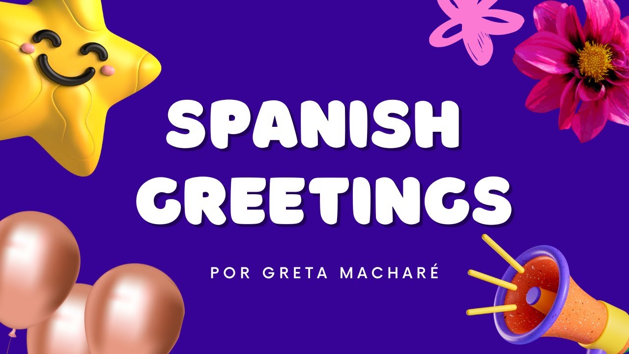 Greetings in Spanish ⭐️ Learn Spanish ONLINE ⭐️ Lesson 1 Full course