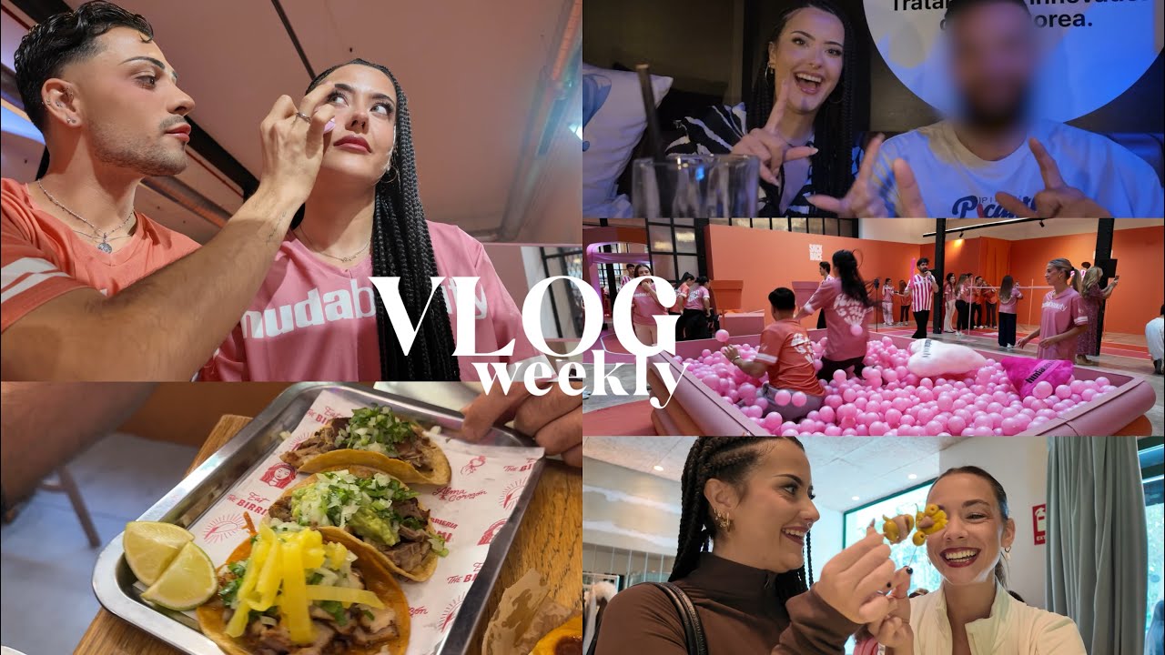 VLOG | no caben tantos eventos en una semana, mexicano fav y ganamos los Huda beauty games 🌮🫒🫦