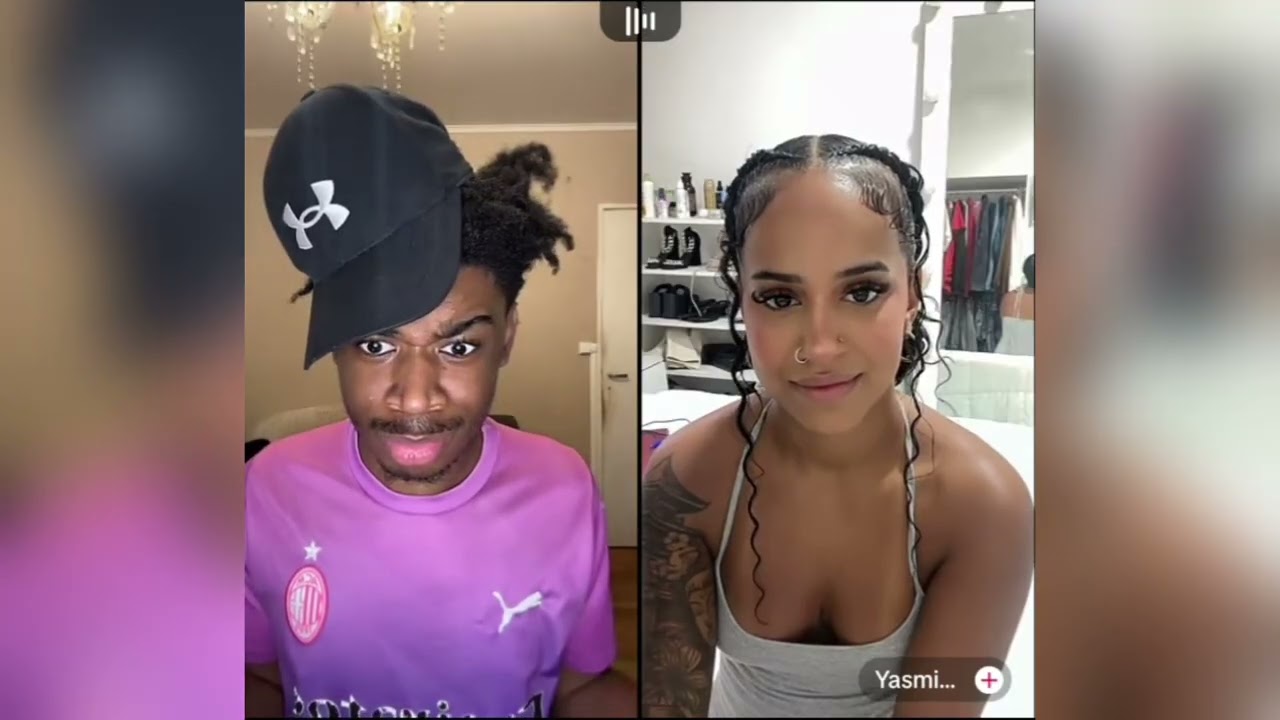 LE J AVEC UNE BRÉSILIENNE ( c'est la sœur à Neymar )