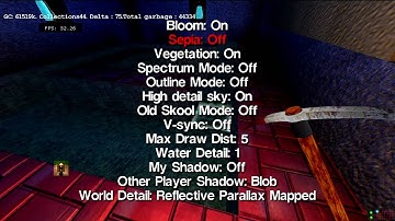 Fortress Craft - Water Graphic Settings