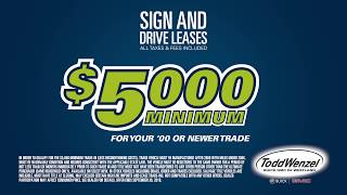 $5,000 Minimum (A) | Todd Wenzel Buick GMC of Westland
