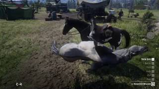 Playing as a horse in Red Dead Redemption 2 PC Mods