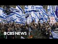 Tens of thousands protest Israeli Prime Minister Netanyahu