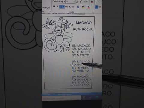 LEITURA- O MACACO DE RUTH ROCHA