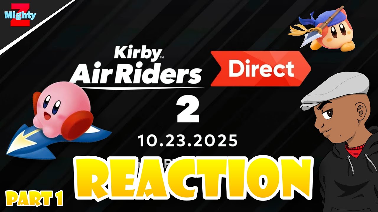 There is SO MUCH in this GAME!! | Kirby Air Riders Direct 2 REACTION [1 ...