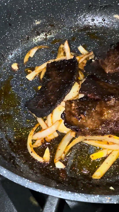 Slightly burnt Beef meat