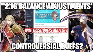 2.16 Balance Changes - Are These Changes Meaningful? - First Thoughts - Epic Seven