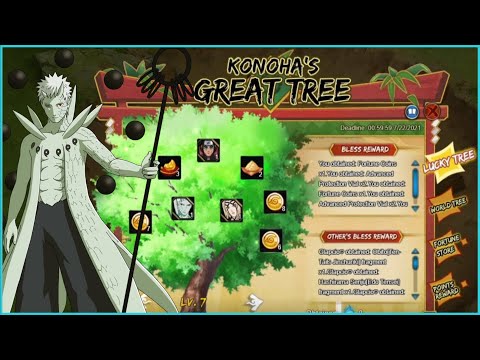 Spending 138,000 coupons in Konoha&39;s Great Tree, Obito 10t BT&39;s, Power Upgrade II Naruto Online UK