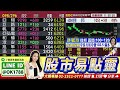 大盤一小時內洗了1059點！洗完了嗎？七月拚50K條件？【東森財經-股動錢潮】2026.07.01｜股市易點靈｜許毓玲