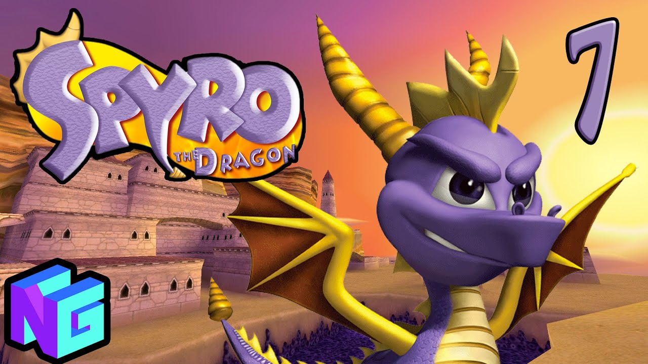 Cliff Town Spyro The Dragon (PS1) Pt.7 YouTube
