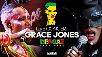 Grace Jones Just SHOCKED the World! What Happened at the Reggae Rotterdam Festival??