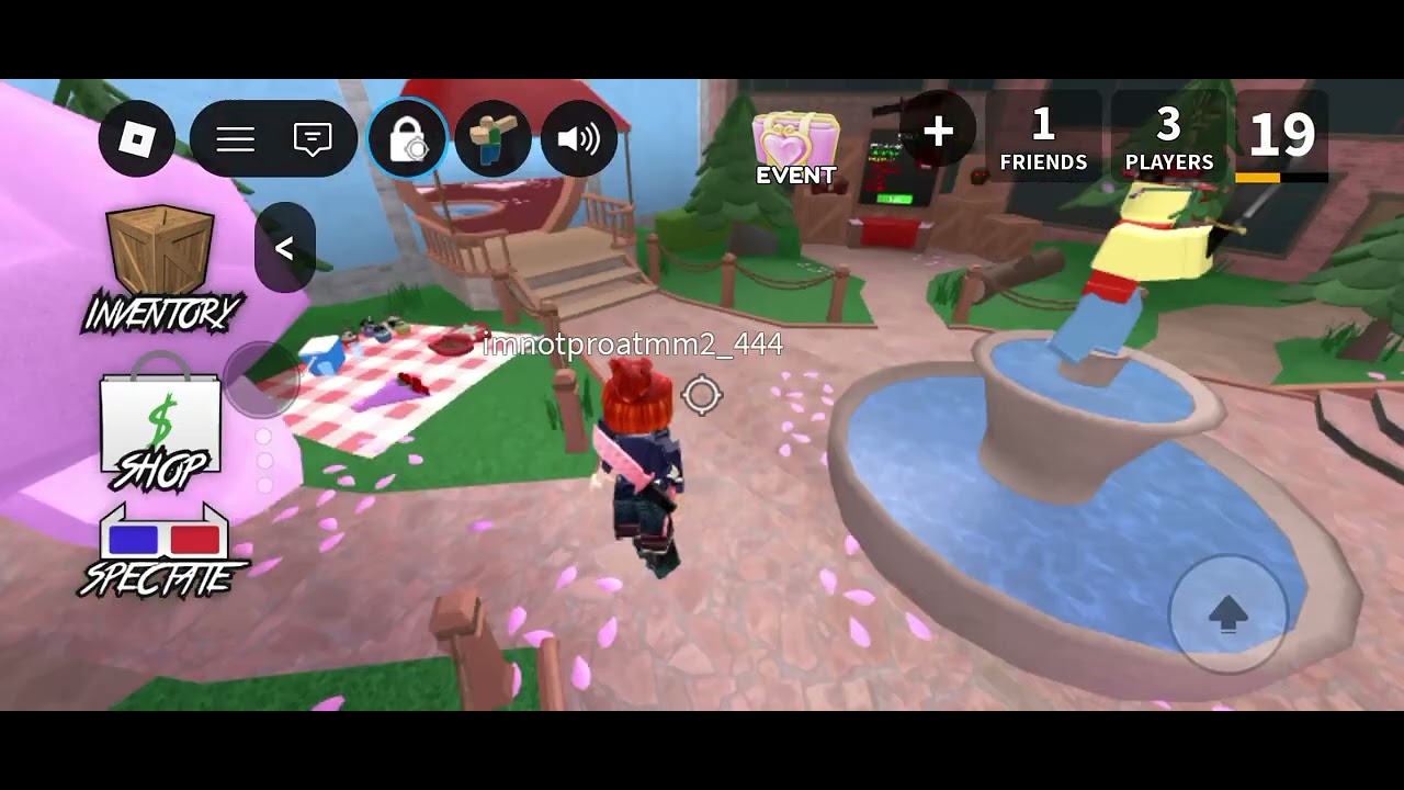 Playing MM2 with my brother!!comment down  who played better!