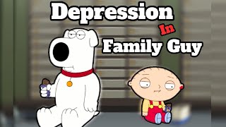 how family guy portrays depression