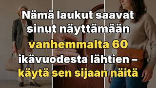 6 laukkua, joita yli 60-vuotiaan ei kannata käyttää – valitse nämä tyylikkäät vaihtoehdot