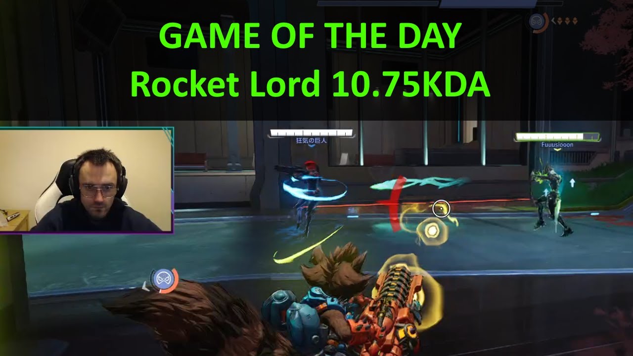 GAME OF THE DAY | Rocket 10.75 KDA ft. Fuuusion | Marvel Rivals - YouTube