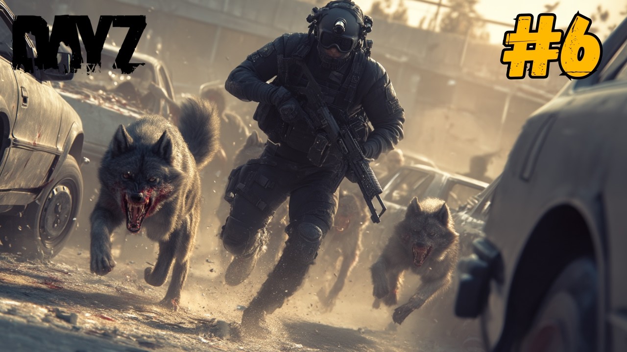 DAYZ ➤ НАПАЛИ ВОЛКИ! ЕДВА ВЫЖИЛ И НАШЁЛ ГРУЗОВИК #6