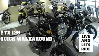 2019 Yamaha Ytx 125 Quick Walkaround