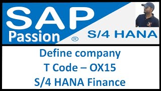 Define company | T Code – OX15 | S/4 HANA Product Costing #001