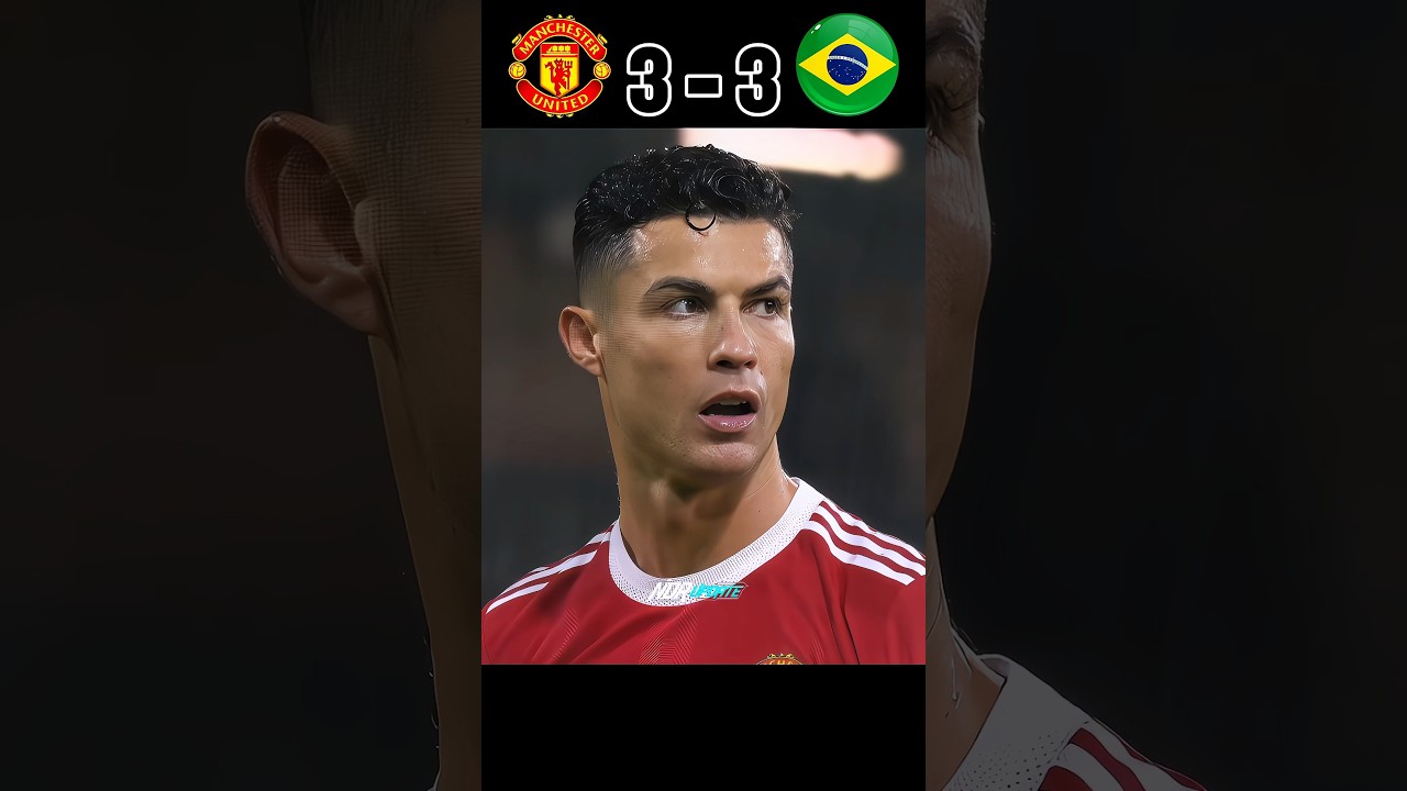 Manchester United vs Brazil Match Imaginary 😱🔥