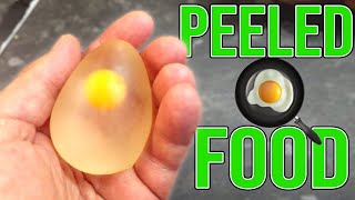 Food You Have NEVER Seen Peeled